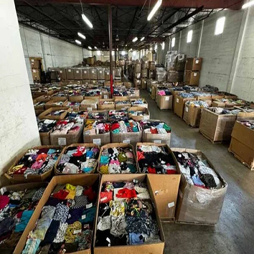 Wholesale Clothing Pallets